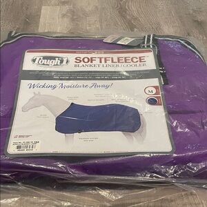 Tough 1 Purple Soft Fleece Horse Blanket Liner